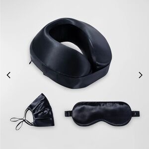 Slip Silk Frequent Flyer Travel Set - Black